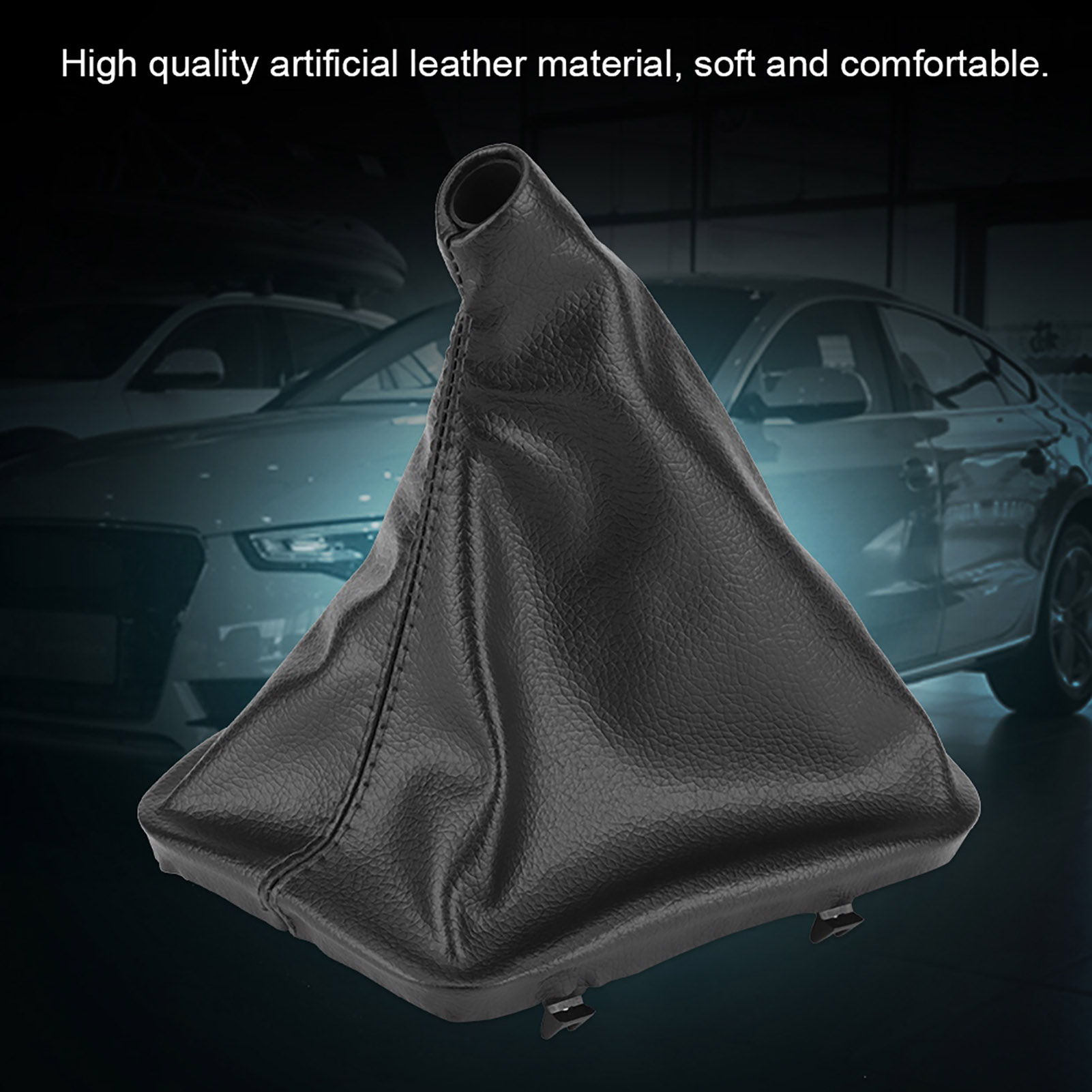 Gear Shift Boot Dustproof Car Gear Stick Shift Knob Gaiter Boot Cover Left QTYJ