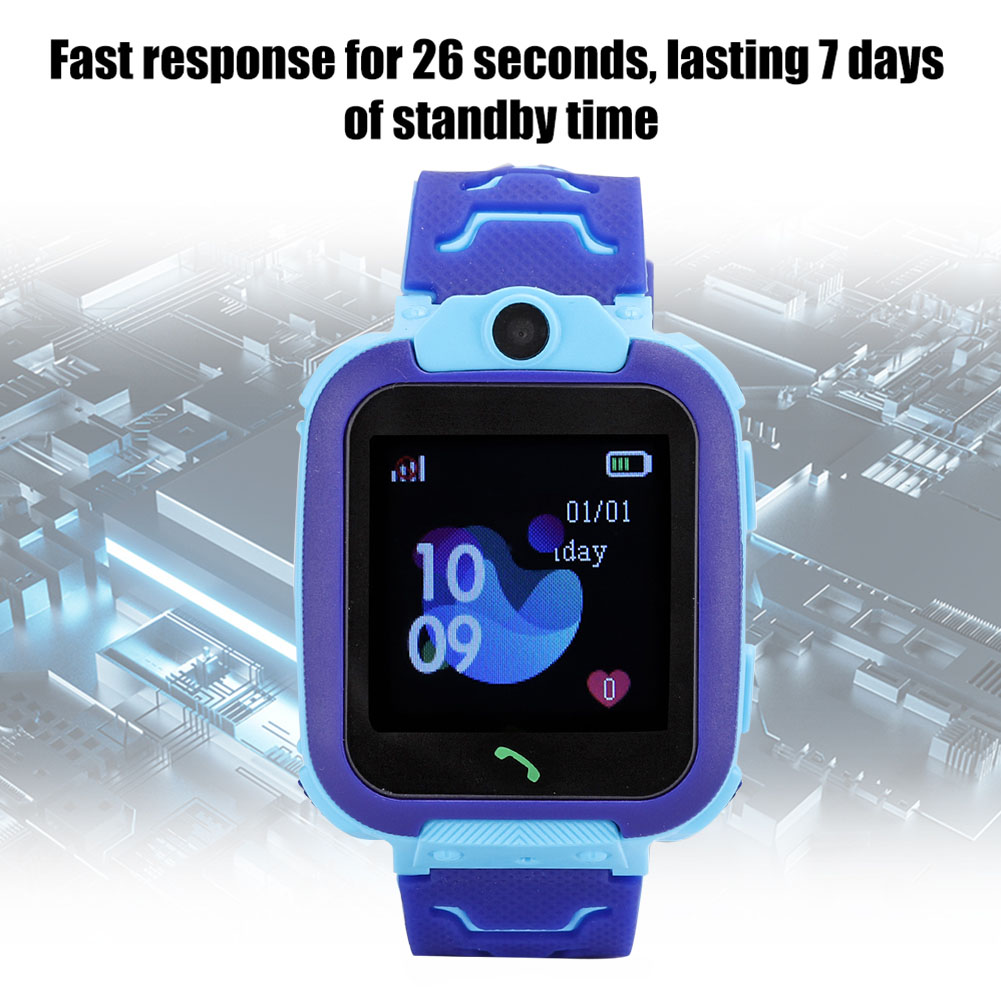 2019 New Children's Q12B Watch Waterproof Lbs Positio FY - Zdjęcie 19 z 21