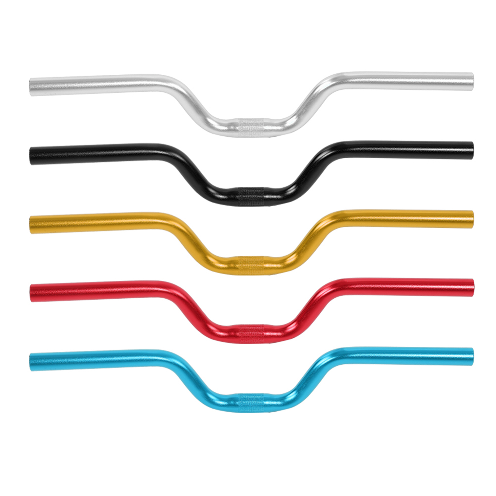 New Aluminum Bike Fixed Gear Riser Bar Handlebar 25.4mm*520mm - Picture 20 of 22