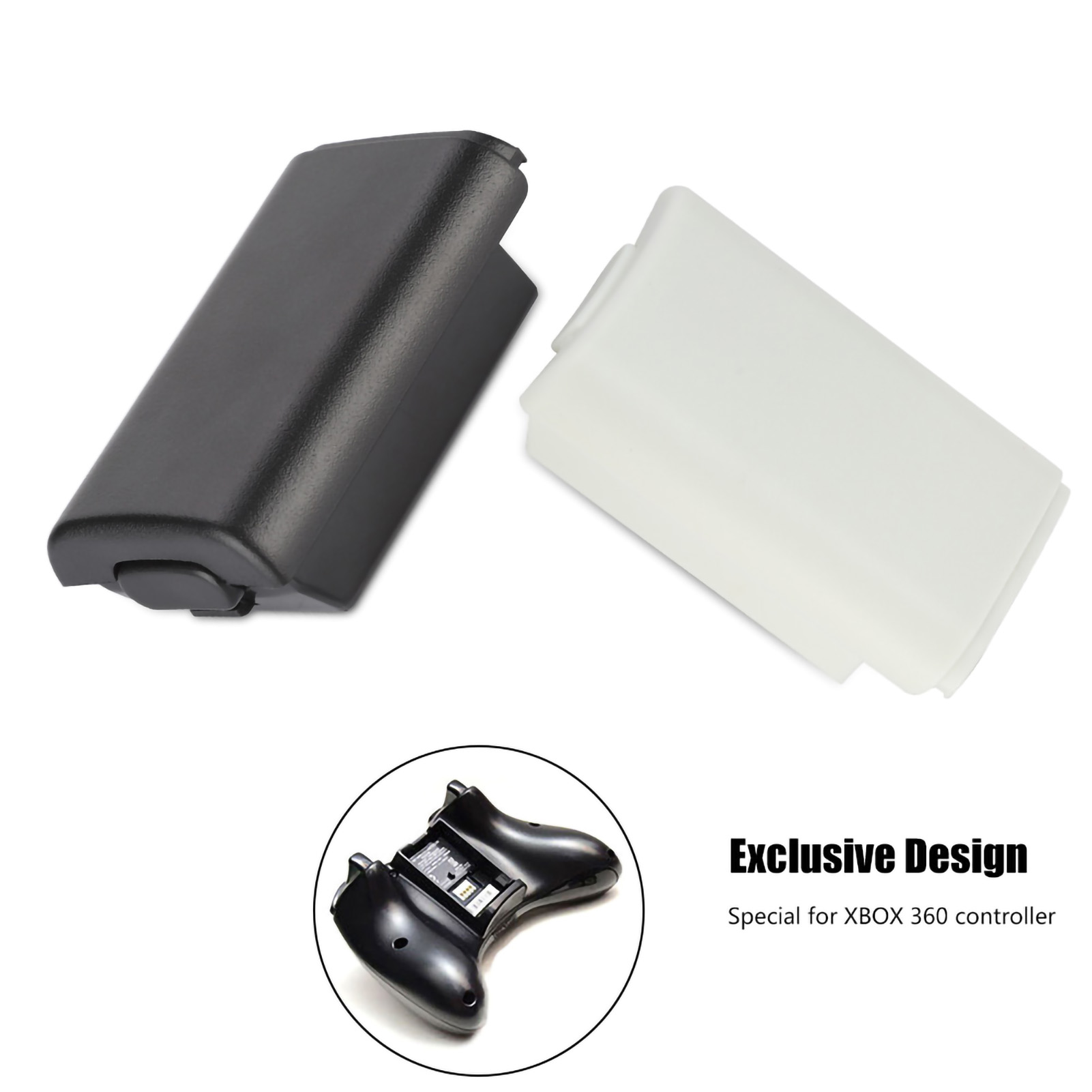 Kit de cubierta de carcasa de batería de repuesto de 5 piezas para controlador GHB - Imagen 12 de 13