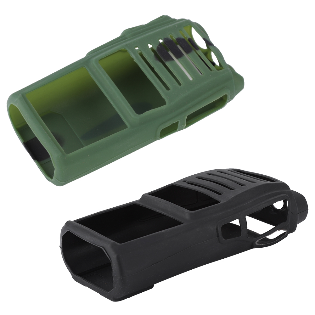 Soft Silicone Two Way Radio Holster Case Prot-ection For UV82 Walkie FY - Zdjęcie 13 z 15