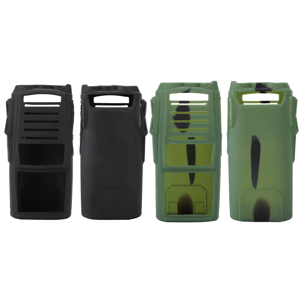 Soft Silicone Two Way Radio Holster Case Prot-ection For UV82 Walkie FY - Zdjęcie 14 z 15