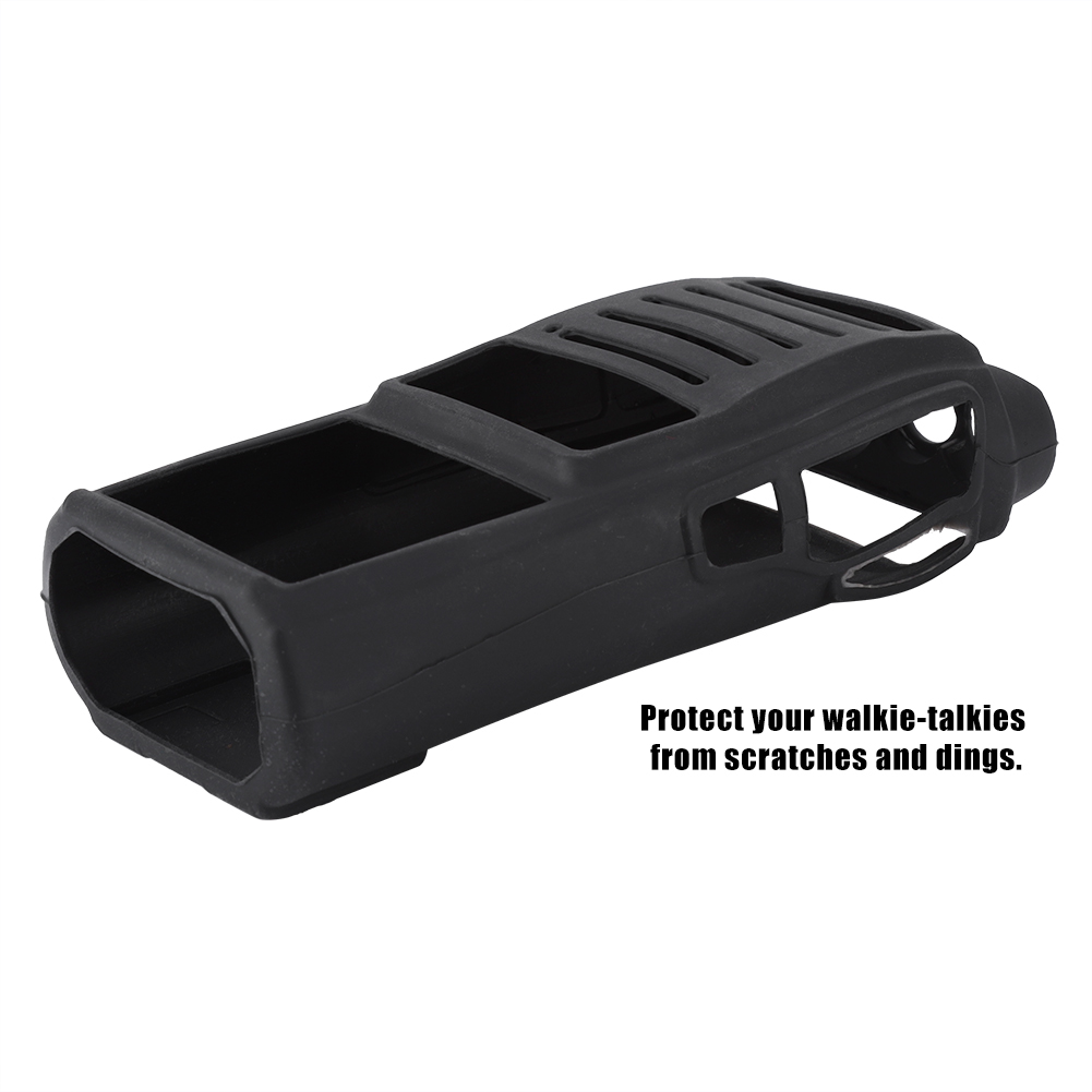 Soft Silicone Two Way Radio Holster Case Prot-ection For UV82 Walkie FY - Zdjęcie 12 z 15