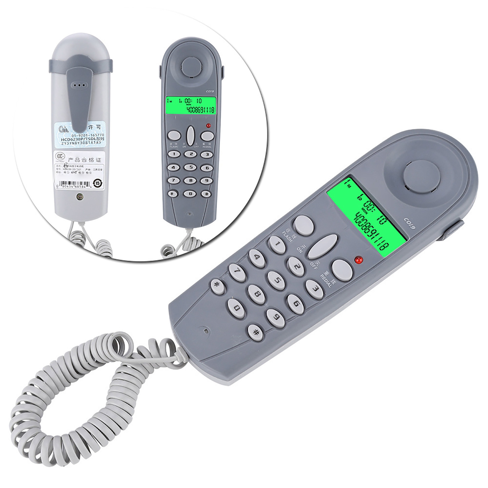 C019 Wired Telephone Phone Line Tester Lineman Butt Test Check Connector Cabl FY - Afbeelding 9 van 13