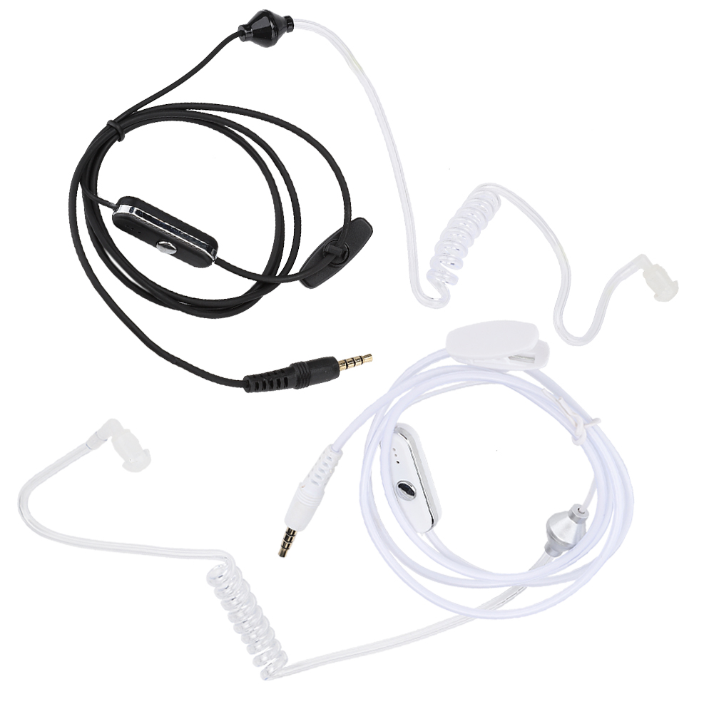 3,5 mm Douszny zestaw słuchawkowy Słuchawki Słuchawki Walkie Talkie Ear Piece FY - Zdjęcie 12 z 13