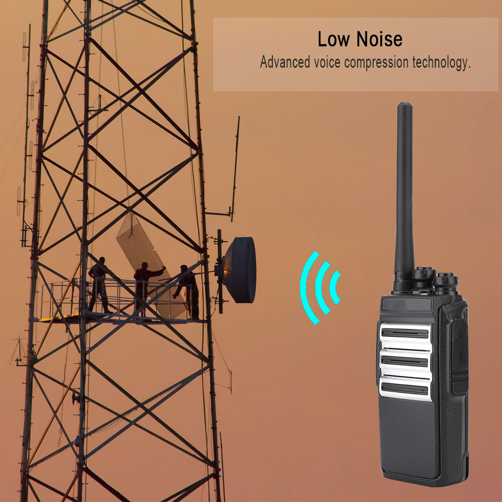 N.INC YK-55 Portable Mini Walkie Talkie Rechargeable 3800mAh Round Plug FY - Zdjęcie 14 z 19