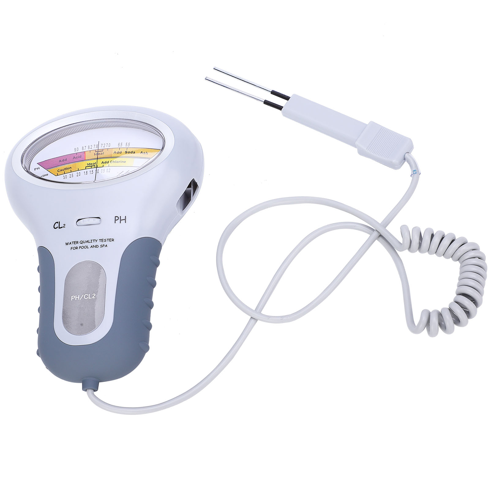 Pc‑102 Cl2 Chlorine And Ph Tester Water Quality Analyzer For Swimming Pools U