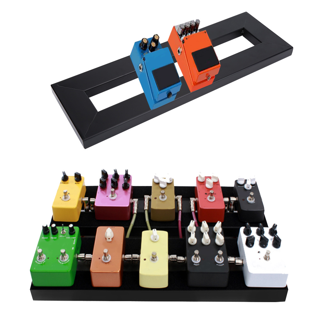 1Set Effects Pedals Board Mit Setup Tape Clamp Für E-Gitarre Effect Pedal (S CHP