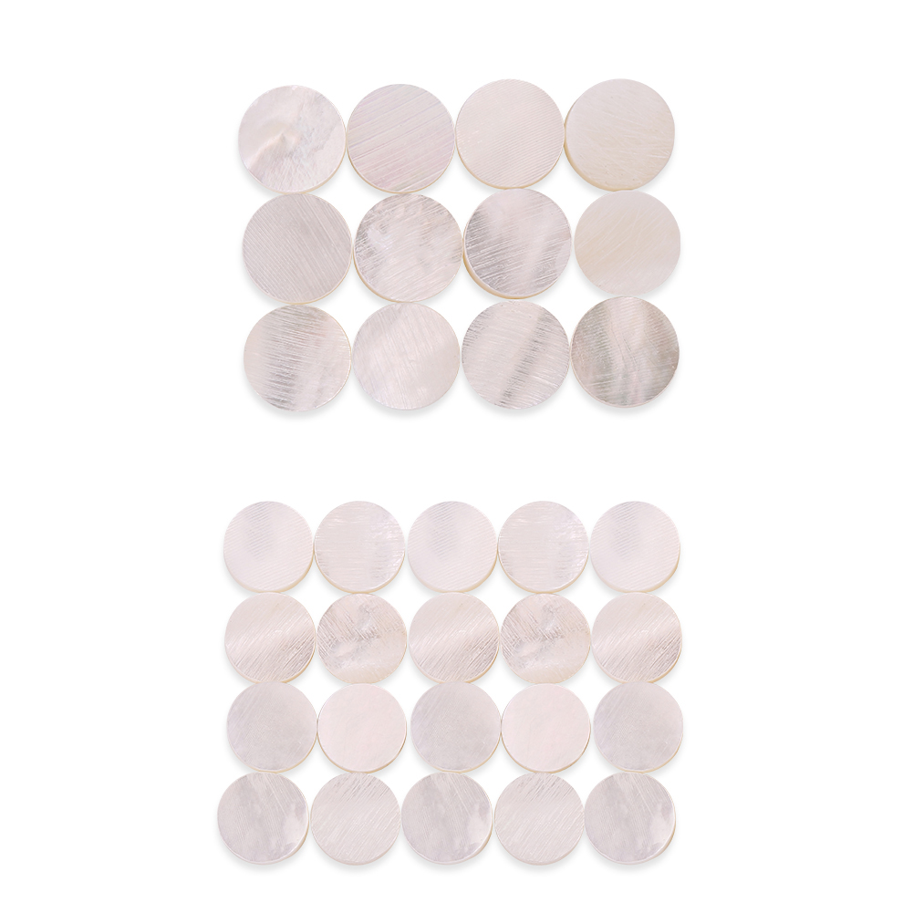 12Pcs Fretboard 6mm Inlay Dots Markers For Guitar Ukulele Bass Mandolin Banj NAU - Picture 8 of 13