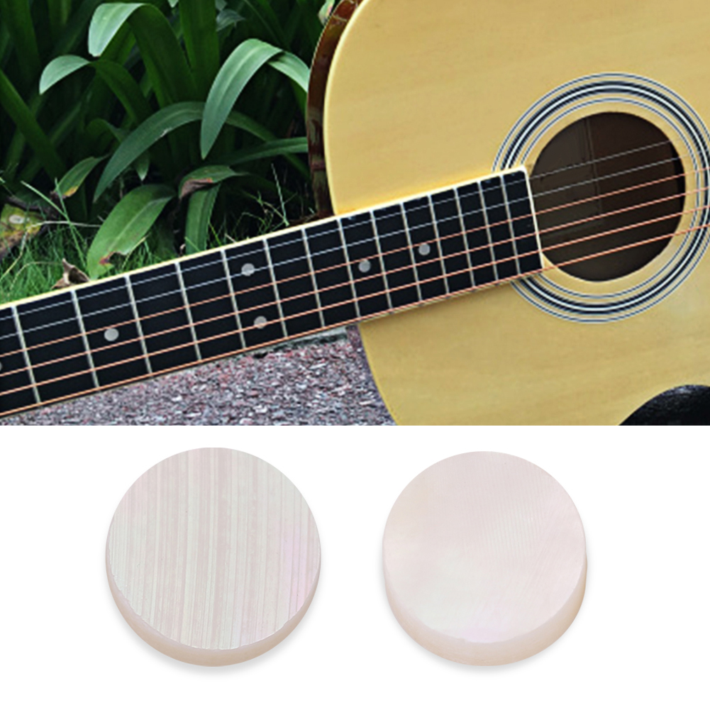 12Pcs Fretboard 6mm Inlay Dots Markers For Guitar Ukulele Bass Mandolin Banj NAU - Picture 12 of 13