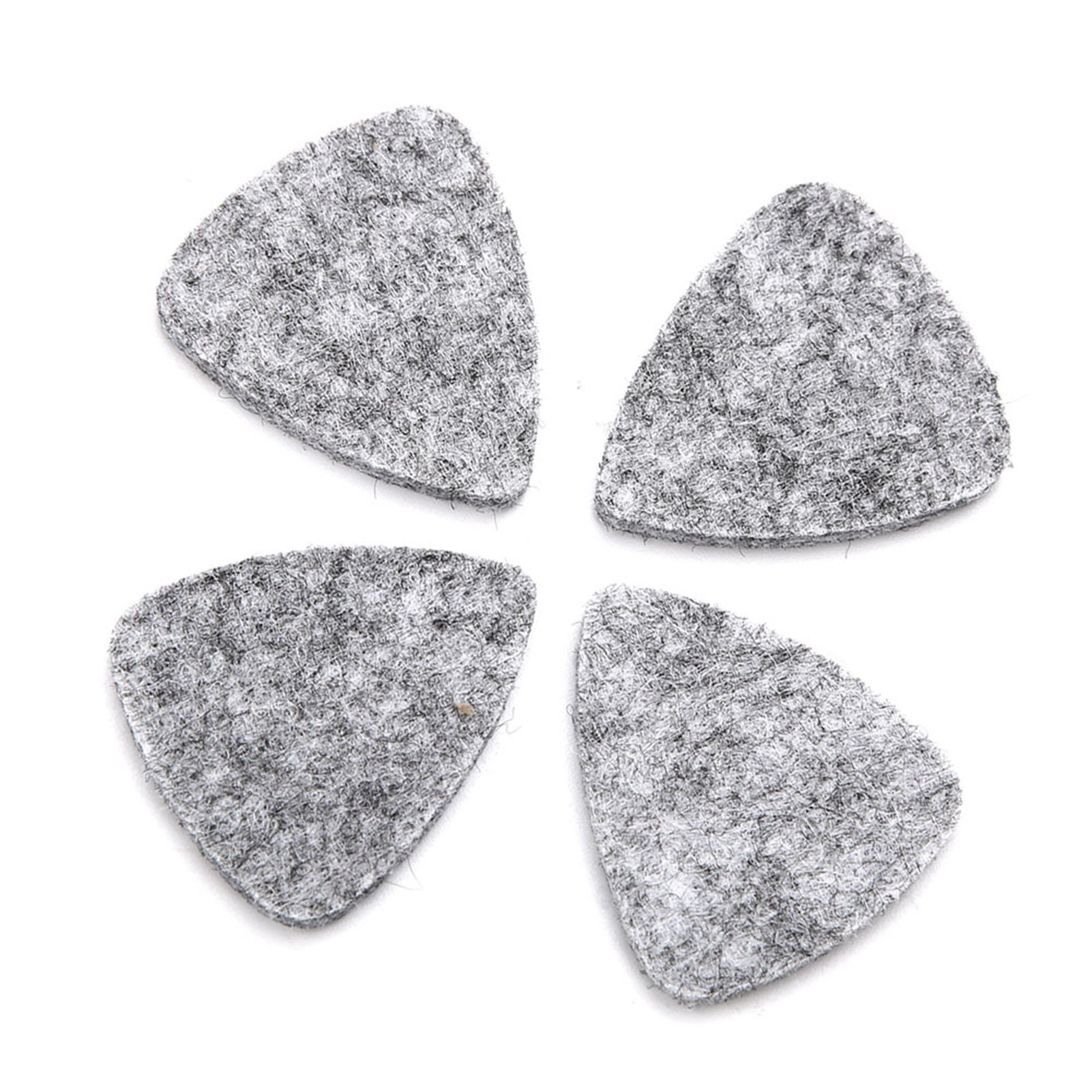 10pcs Authentic Wool Felt Guitar Plectrums Improve Strumming