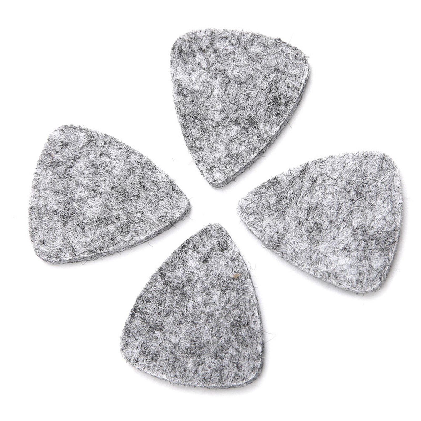 10pcs Authentic Wool Felt Guitar Plectrums Improve Strumming