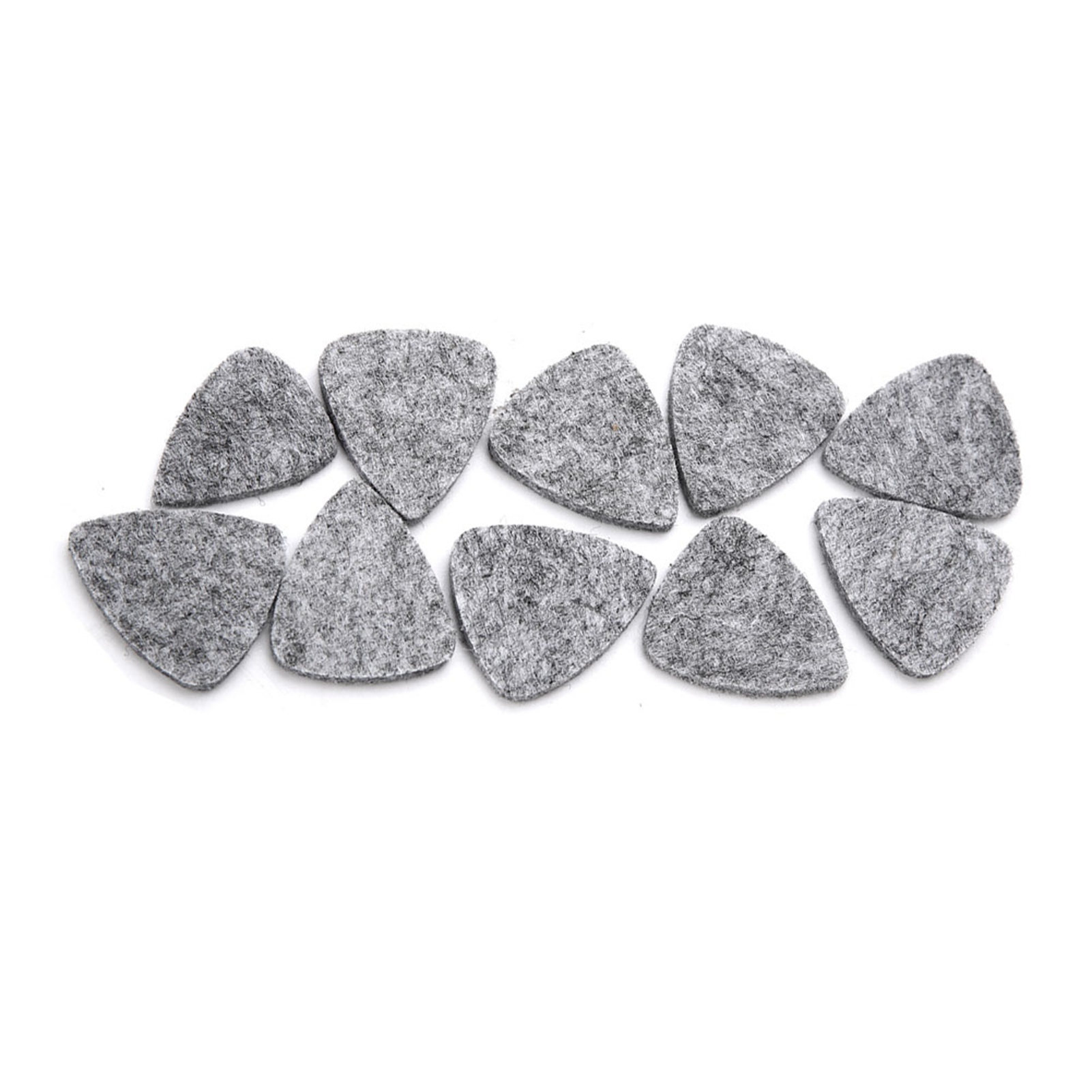 10pcs Authentic Wool Felt Guitar Plectrums Improve Strumming