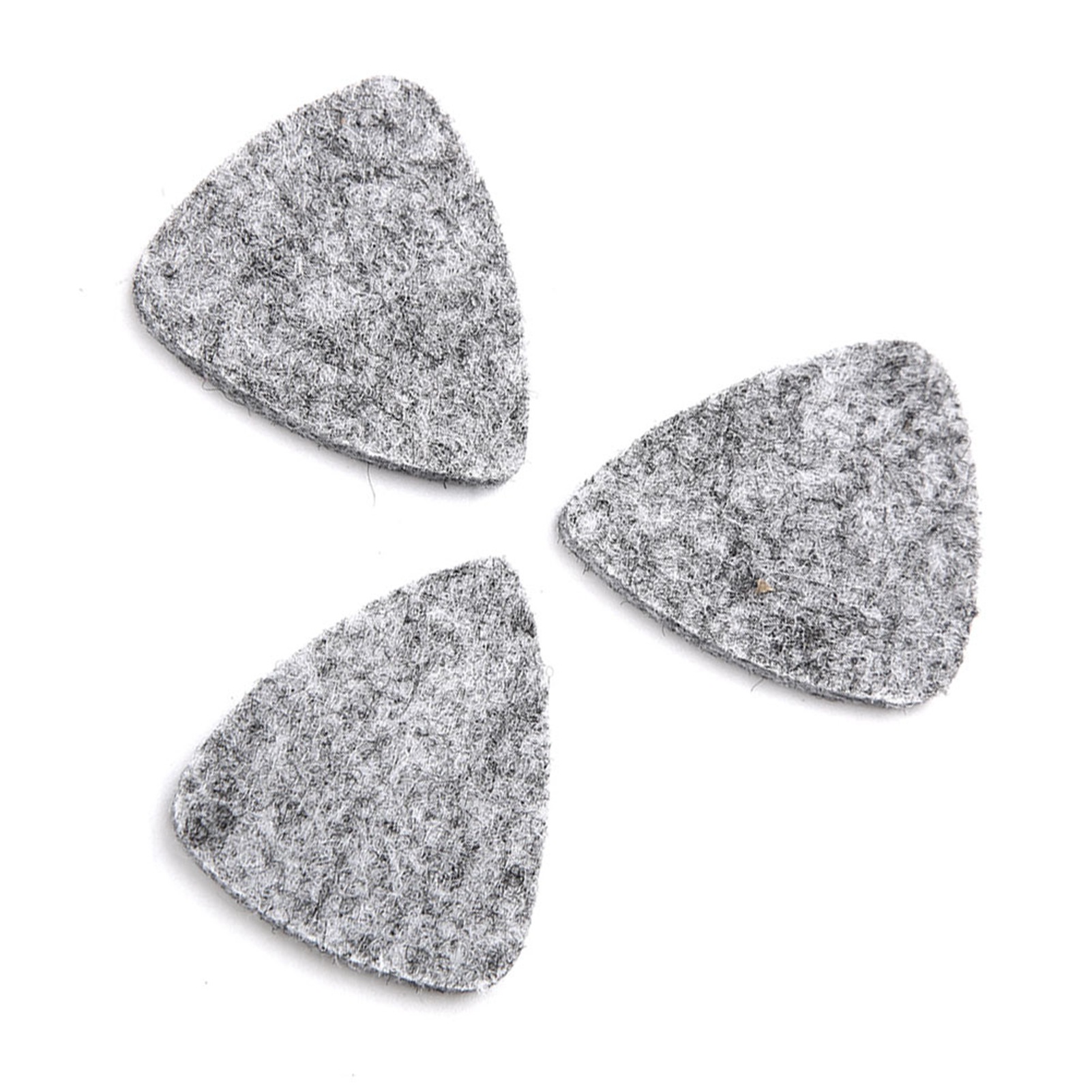 10pcs Authentic Wool Felt Guitar Plectrums Improve Strumming