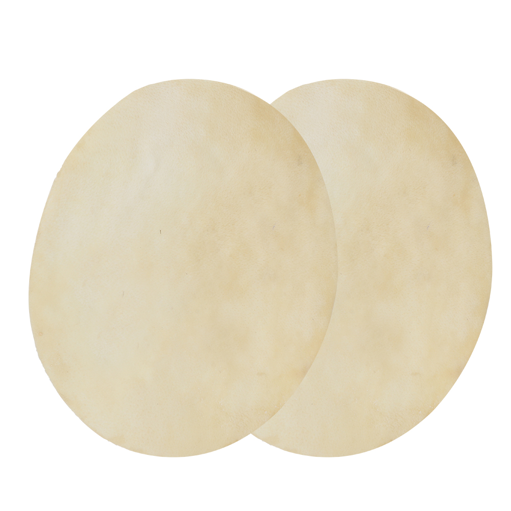 2pcs Drum Head Sheepskin Consistent Clear Sound For African Bongo Drum