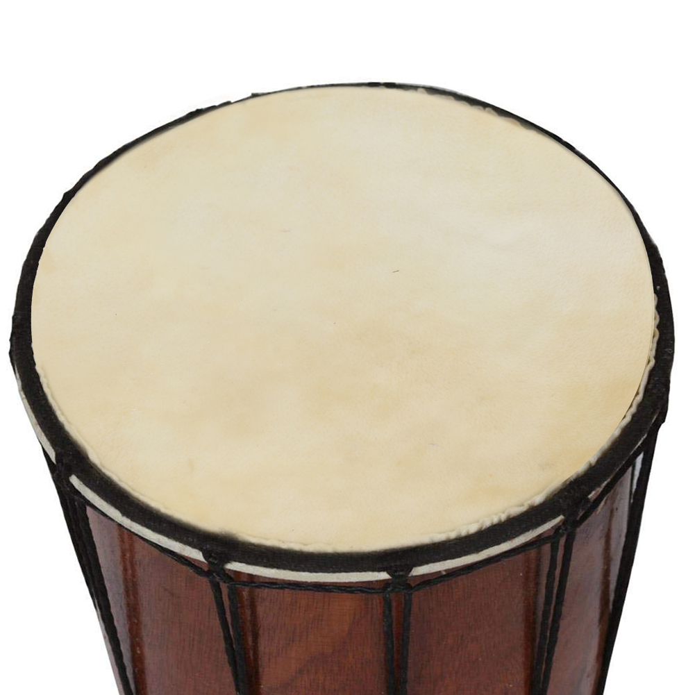 2pcs Drum Head Sheepskin Consistent Clear Sound For African Bongo Drum