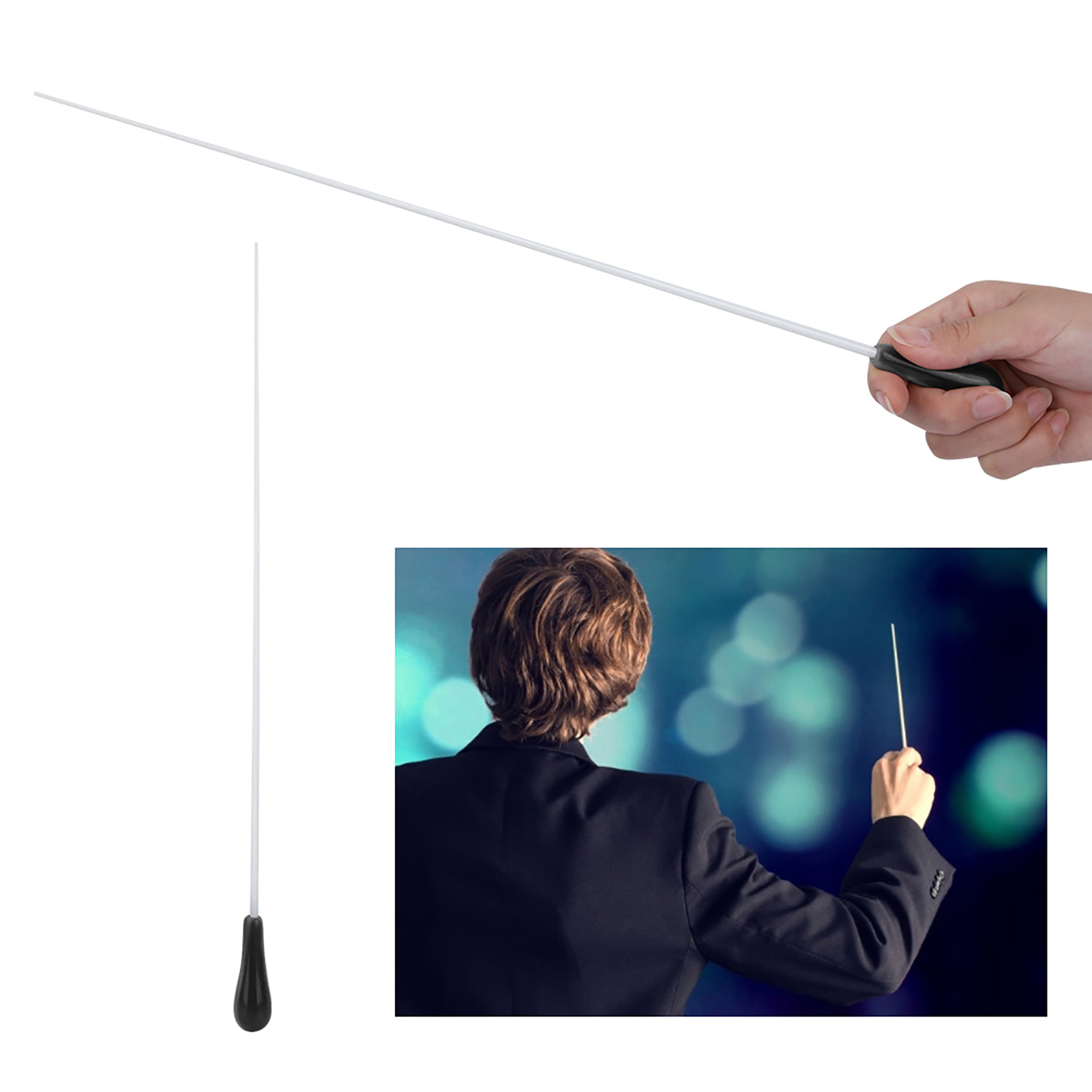 Music Baton Professional Orchestra Conductor Baton Concert Conducting Stick - Picture 8 of 12