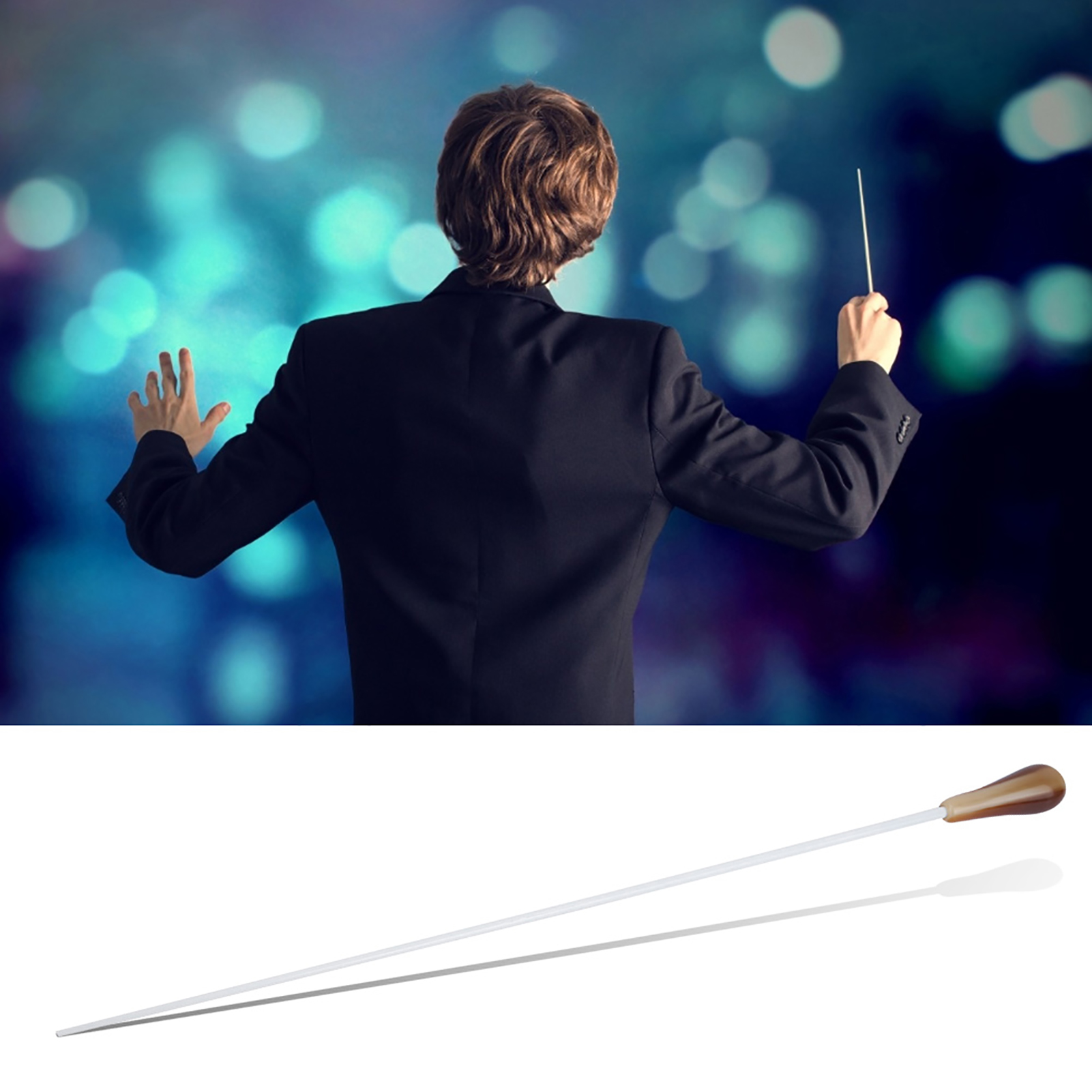 Music Baton Professional Orchestra Conductor Baton Concert Conducting Stick - Picture 10 of 12