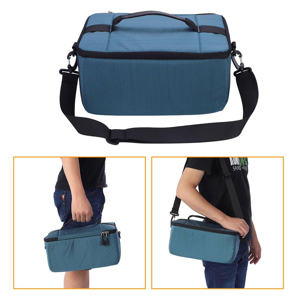 Fordable Protective Insert Partition Handle Camera Lens Bag Case Pouch DOB - Picture 11 of 15