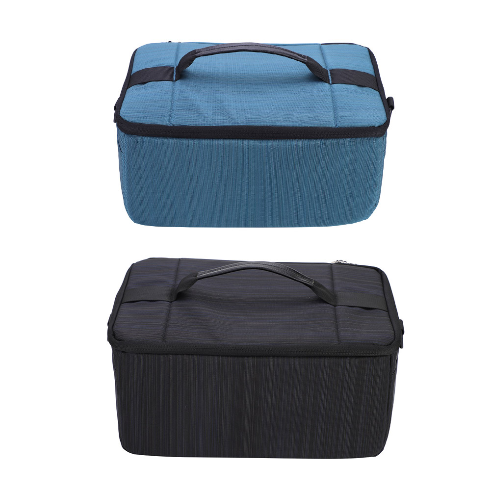 Fordable Protective Insert Partition Handle Camera Lens Bag Case Pouch DOB - Picture 15 of 15