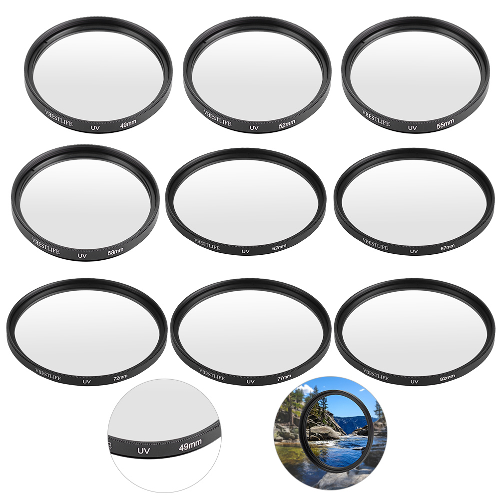 VBESTLIFE Univesal Ultra Slim UV Filter Lens Protecting Filters For DSLR Cam ZZ1 - Picture 19 of 34