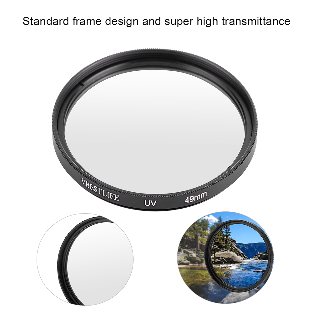 VBESTLIFE Univesal Ultra Slim UV Filter Lens Protecting Filters For DSLR Cam ZZ1 - Picture 28 of 34