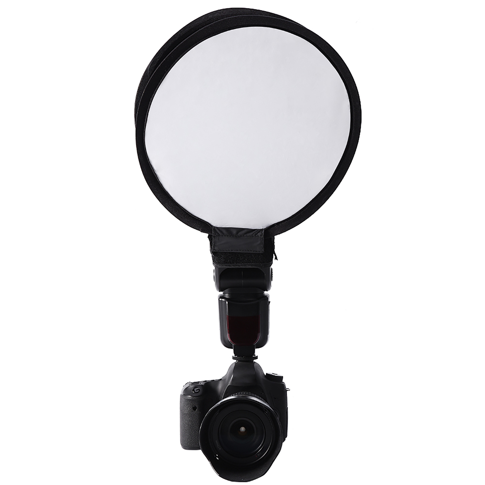Mini Portable Round Beauty Dish Flash Diffuser Softbox