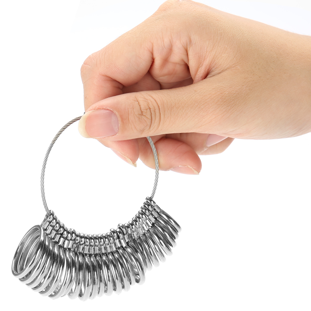 Finger Ring Sizer Mandrel Sizing Measuring Stick Jewelry Size Measure Tool - Picture 13 of 14