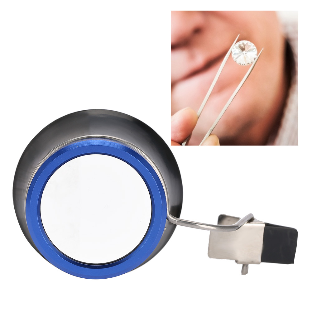 Tragbarer Clip Auf Augenglas-Magnifier Vergrößern Glas Uhrmacher Schmuck Uhr FOY - Picture 12 of 15