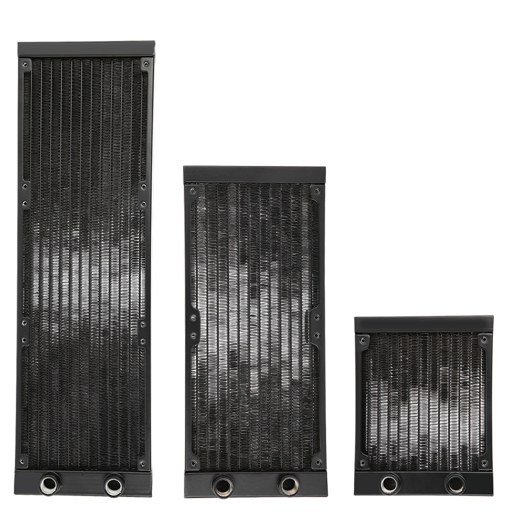 12 Tubes Computer Heat Exchanger G1/4 Thread Water Separator Water Cooler Tub CB - Afbeelding 8 van 16