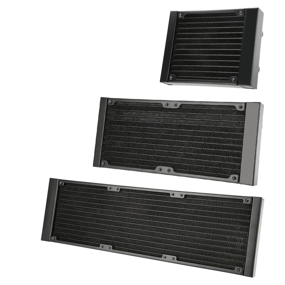 12 Tubes Computer Heat Exchanger G1/4 Thread Water Separator Water Cooler Tub CB - Afbeelding 14 van 16