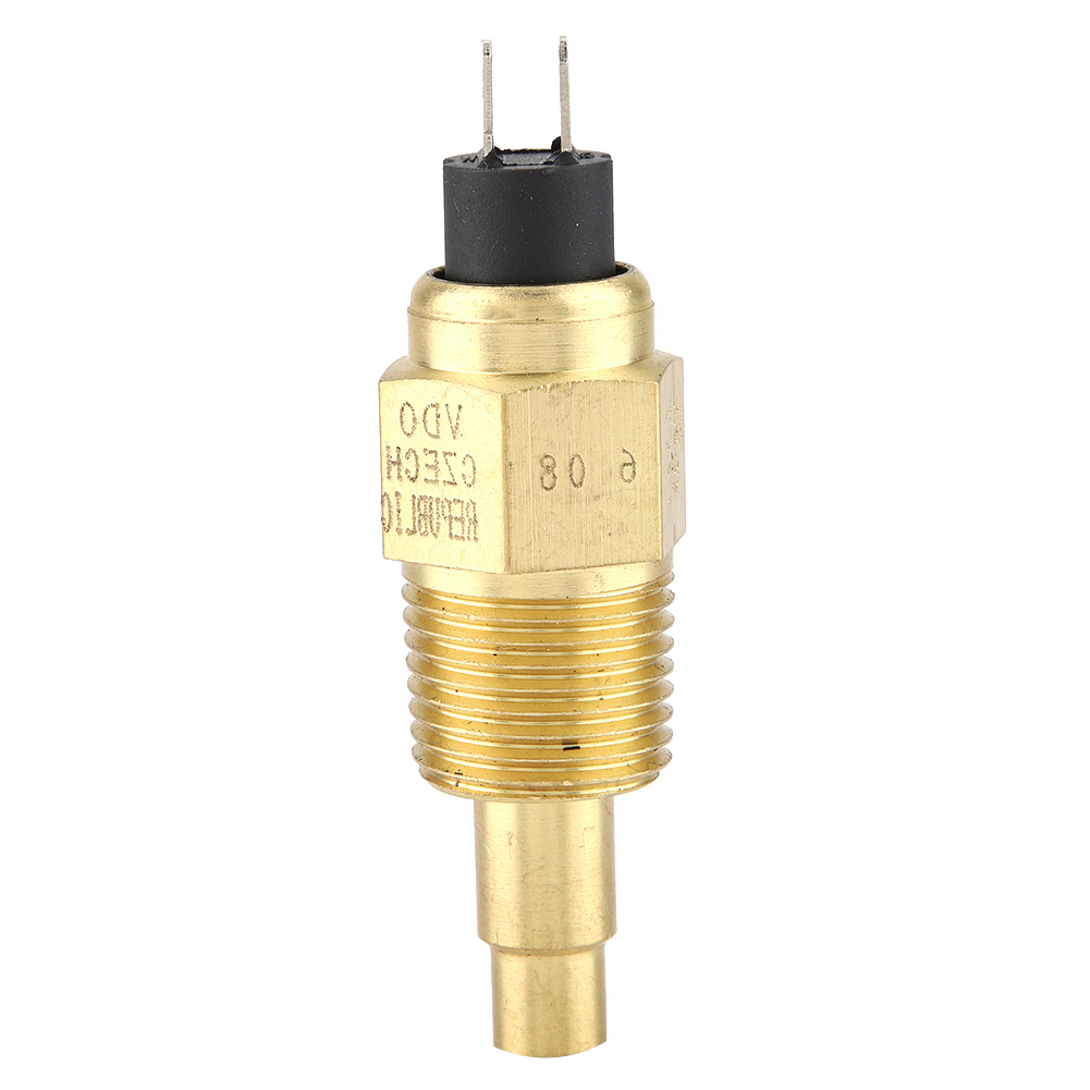 1Pcs High Reliability 1/2NPT Water VDO Temperature Sensor For Oil Water Gaug