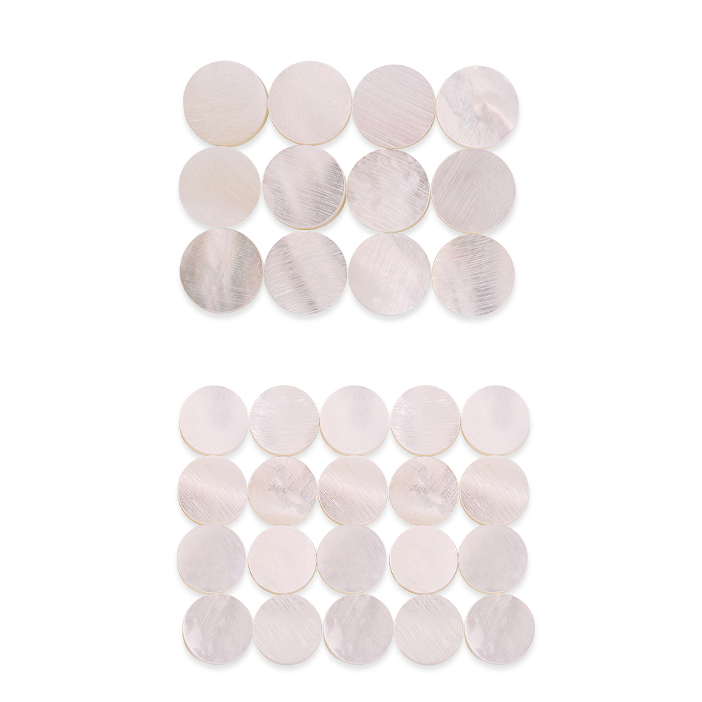 12Pcs Fretboard 6mm Inlay Dots Markers For Guitar Ukulele Bass Mandolin Banj NAU - Picture 11 of 13